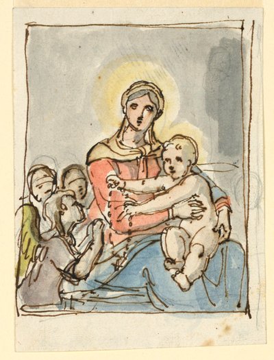 Bambino Gesù con rosario da Fortunato Duranti
