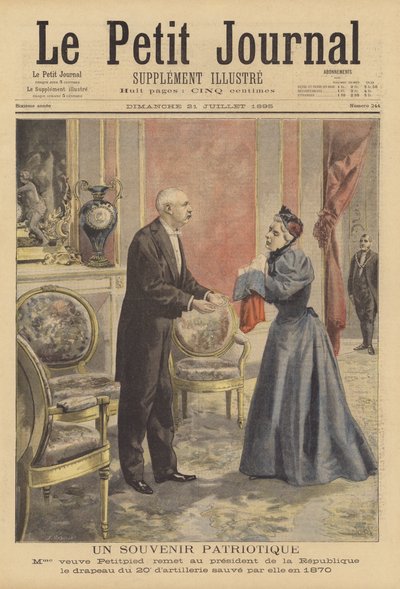 Un souvenir patriottico da Fortune Louis Meaulle