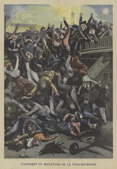 Incidente sul Boulevard de la Tour-Maubourg, Parigi da Fortune Louis Meaulle