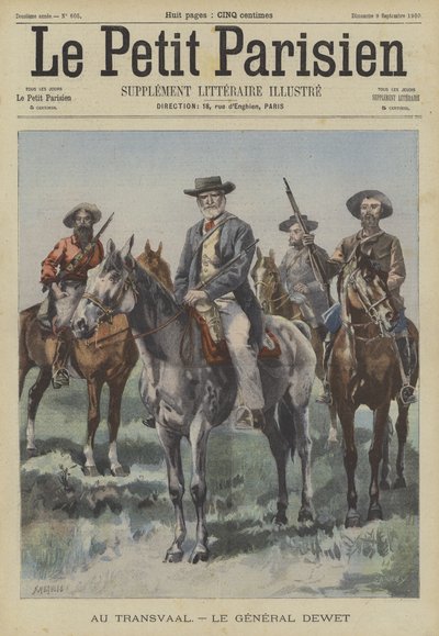 Generale boero Christiaan de Wet da Fortune Louis Meaulle