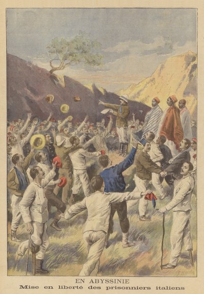 Liberazione dei prigionieri italiani in Etiopia da Fortune Louis Meaulle