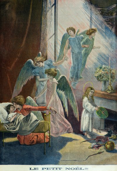 Le petit noel (Incisione) da Fortune Louis Meaulle