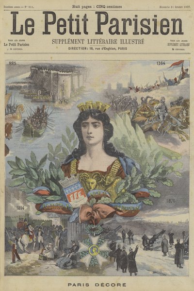 Parigi decorata da Fortune Louis Meaulle