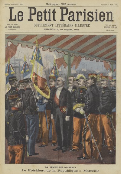 Il presidente Loubet di Francia in visita a Marsiglia da Fortune Louis Meaulle