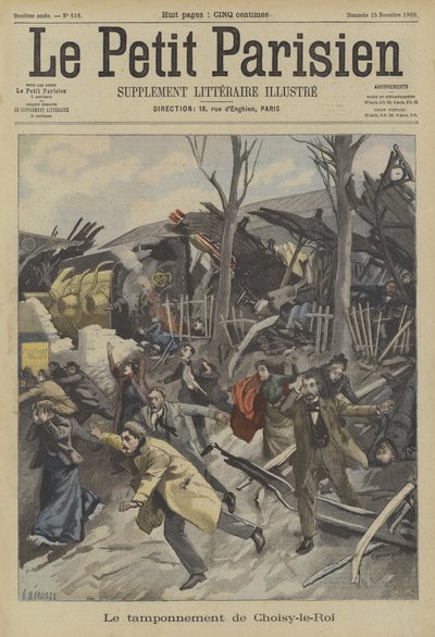 Incidente ferroviario a Choisy-le-Roi, Parigi da Fortune Louis Meaulle