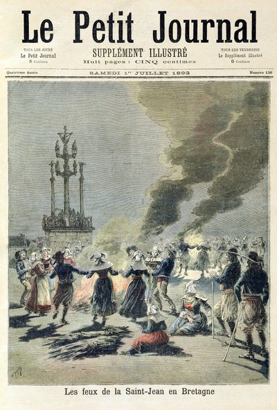 Falò accesi per celebrare il solstizio d