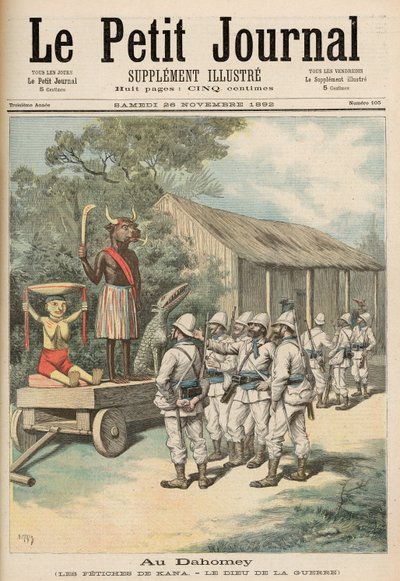 Feticci Kana in Dahomey, da 