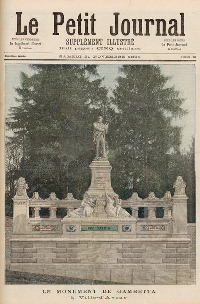Monumento a Gambetta a Ville-d