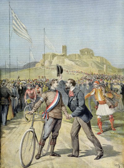 I Giochi Olimpici di Atene, da Le Petit Journal, 26 aprile 1896 da Fortune Louis Meaulle and Henri Meyer