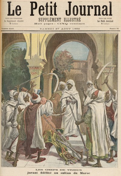 I capi tribù giurano fedeltà al sultano del Marocco, da 