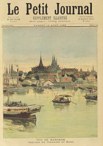 Veduta di Bangkok, da 