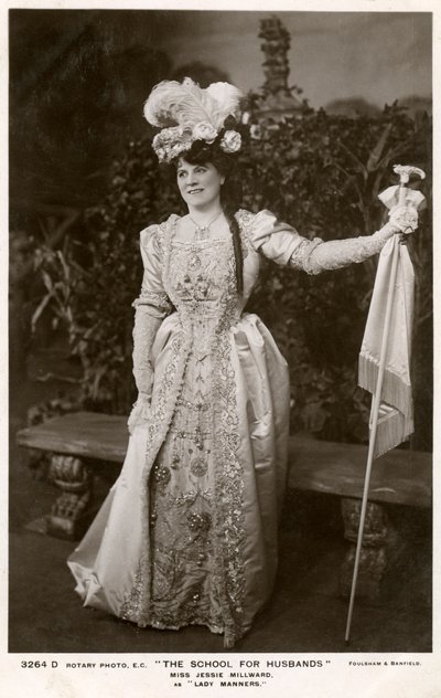 Jessie Millward, attrice britannica da Foulsham and Banfield