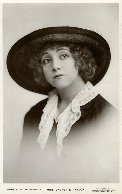 Laurette Taylor, attrice americana, c1905-c1919 da Foulsham and Banfield