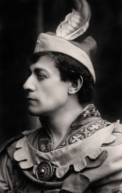 Lewis Waller, attore e direttore teatrale inglese da Foulsham and Banfield