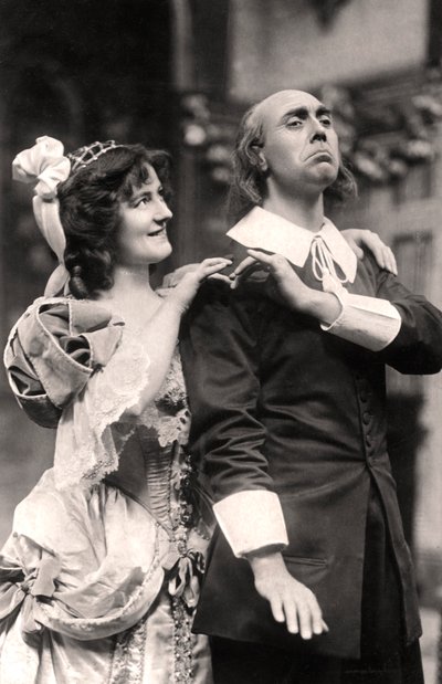 Louie Pounds e Powis Pinder in Lady Tatters, 1907 da Foulsham and Banfield