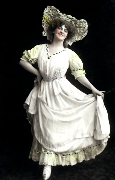 Marie Studholme 1875-1930, attrice inglese, inizio XX secolo da Foulsham and Banfield
