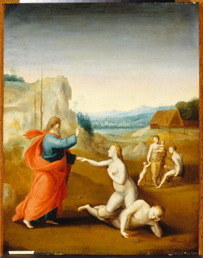 La creazione di Eva, 1510 circa (olio su tavola) da Fra (1472-1517) Bartolomeo