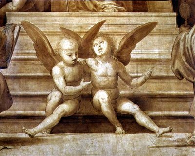 Il grande altare del consiglio (dettaglio) da Fra Bartolomeo