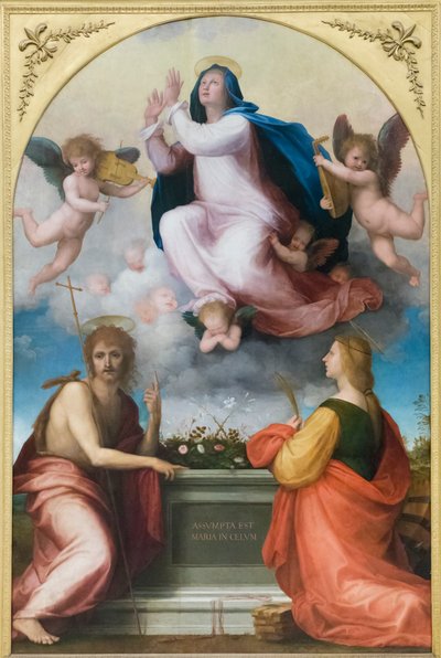 Assunzione con San Giovanni Battista e Santa Caterina d