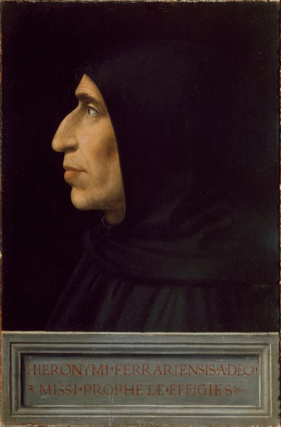 Ritratto di Girolamo Savonarola da Fra Bartolomeo