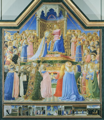 Incoronazione della Vergine da Fra (c.1387 1455) Angelico