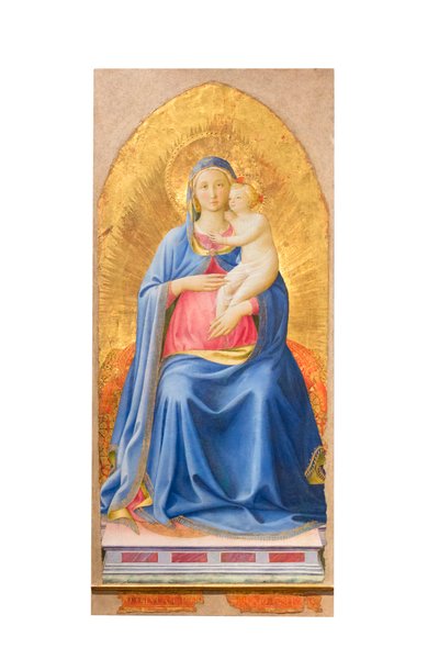 Madonna e Bambino in trono da Fra (c.1387 1455) Angelico