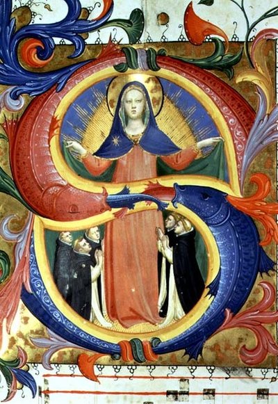 Iniziale istoriata 
