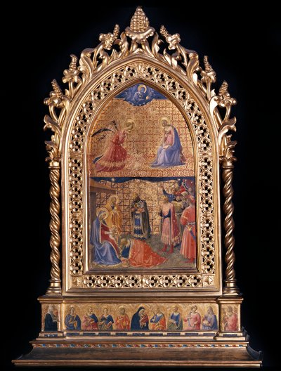 Annunciazione e adorazione dei Magi da Fra  Angelico