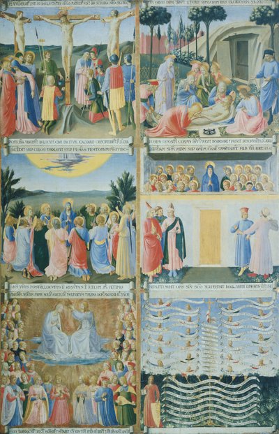 Armadio degli Argenti con Vita di Gesù da Fra (c.1387 1455) Angelico