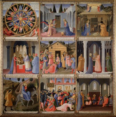 Armadio degli Argenti: Vita di Cristo da Fra  Angelico
