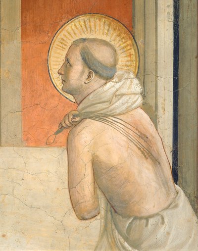 Cristo alla Colonna, Vergine e Figura di Santo Domenicano Penitente da Fra (c.1387 1455) Angelico