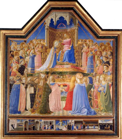 Incoronazione della Vergine da Fra  Angelico
