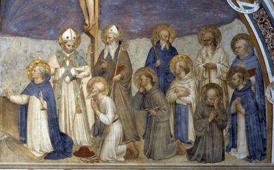 Crocifissione con Santi (dettaglio) da Fra  Angelico