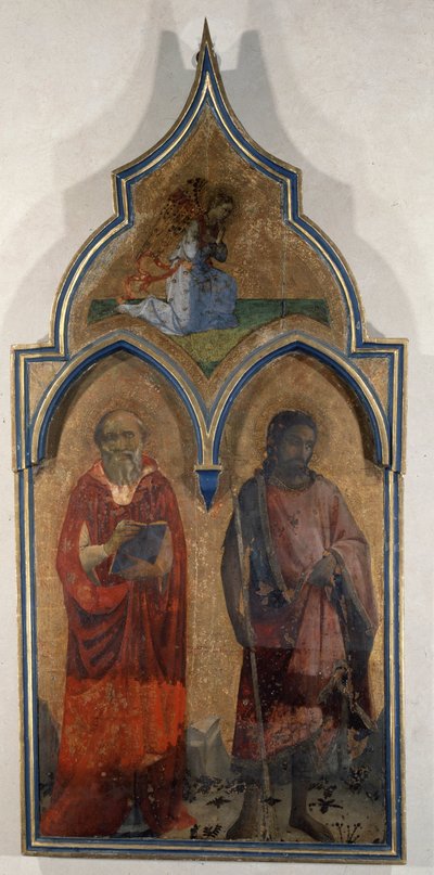 Porta del tabernacolo della Santissima Trinità (Santa Trinita) da Fra  Angelico