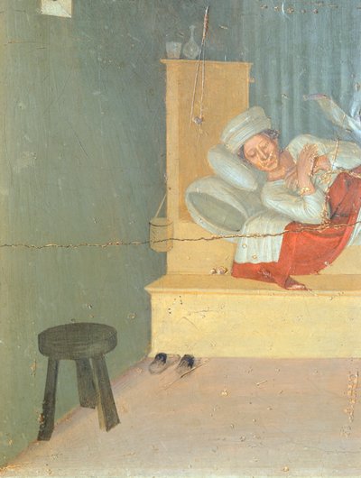 Guarigione del diacono Giustiniano, predella che raffigura la storia dei Santi Cosma e Damiano dell