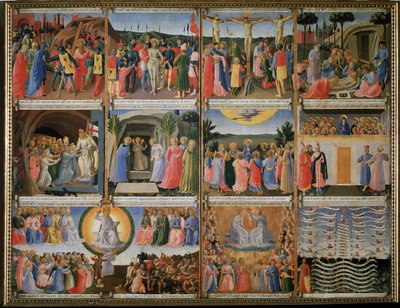 Storia della vita di Cristo da Fra  Angelico