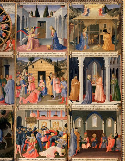 Vita di Cristo, Armadio degli Argenti da Fra  Angelico