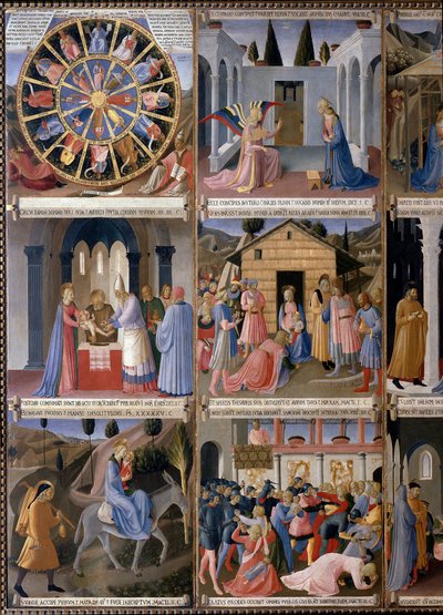 Vita di Cristo, Armadio degli Argenti da Fra  Angelico