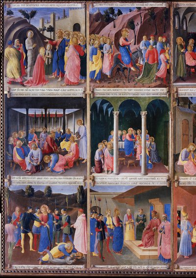 Vita di Cristo, Armadio degli Argenti da Fra  Angelico