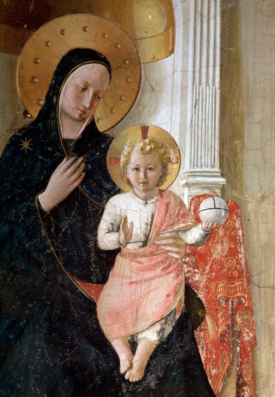 La Madonna delle Ombre (dettaglio) da Fra  Angelico