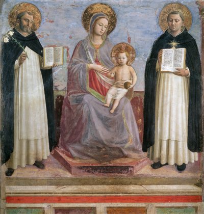 La Vergine e il Bambino con i SS. Domenico e Tommaso d