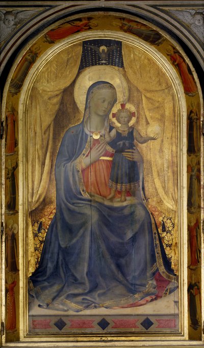 La Vergine con il Bambino o Tabernacolo (pala d