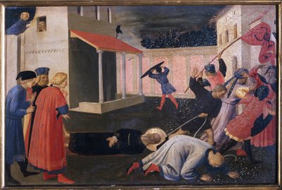 Il martirio di San Marco. Tabernacolo dei Linaioli da Fra  Angelico