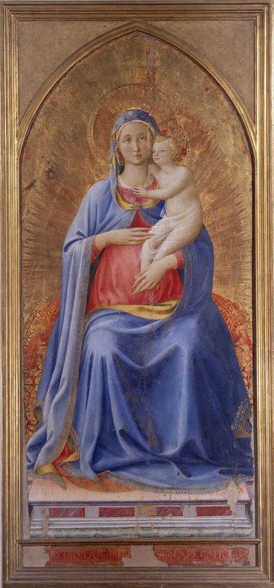 La Vergine con il Bambino da Fra  Angelico