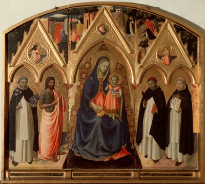 Vergine e Bambino circondati da Santa Domenica, San Giovanni Battista, San Tommaso d