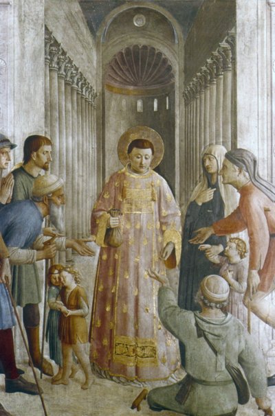 San Lorenzo che dà l