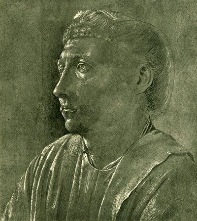 Busto di un chierico, c1450 da Fra Angelico