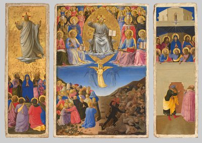 Trittico (Ascensione, Giudizio Universale, Pentecoste) Trittico del Giudizio Universale, dell