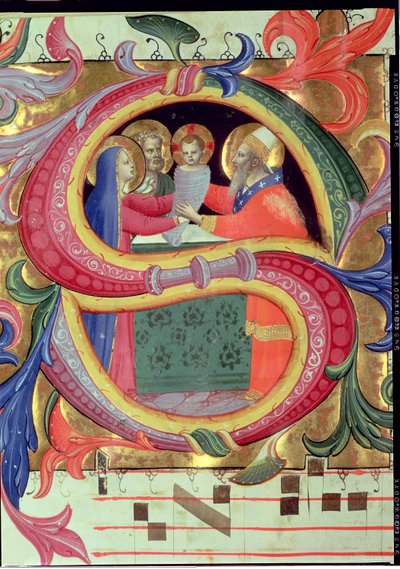 La presentazione al tempio, (dettaglio) da Fra Angelico