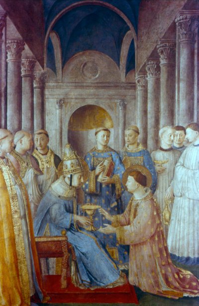 San Sisto II e il suo Diacono San Lorenzo da Fra Angelico